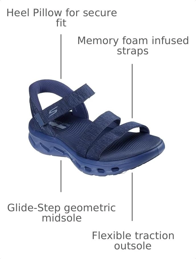 Image of Skechers Women's On-the-go Glide Step 2.0 Hands Free Slip-ins Sandal - Giselle