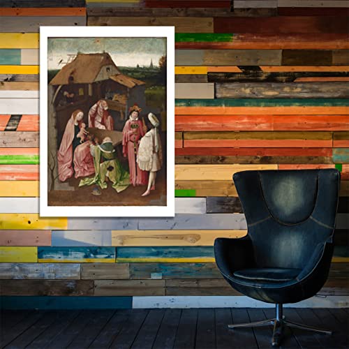 Hieronymus Bosch affiche encadrée grand format pour sublimer la décoration de votre bureau - 6