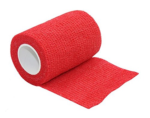 nilo zelfklevend verband - 12 rollen 10cm x 4,5m zelfklevend, elastisch ademend verband, hoefverband, gipsverband… - Image 3