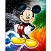 CYSJ Kit Fai da Te per Diamond Painting 5D Topolino Completo Trapano Pittura Diamante Mestieri Adulti Bambini con i Numeri Kit Punto Croce per la Decorazione della Parete di casa