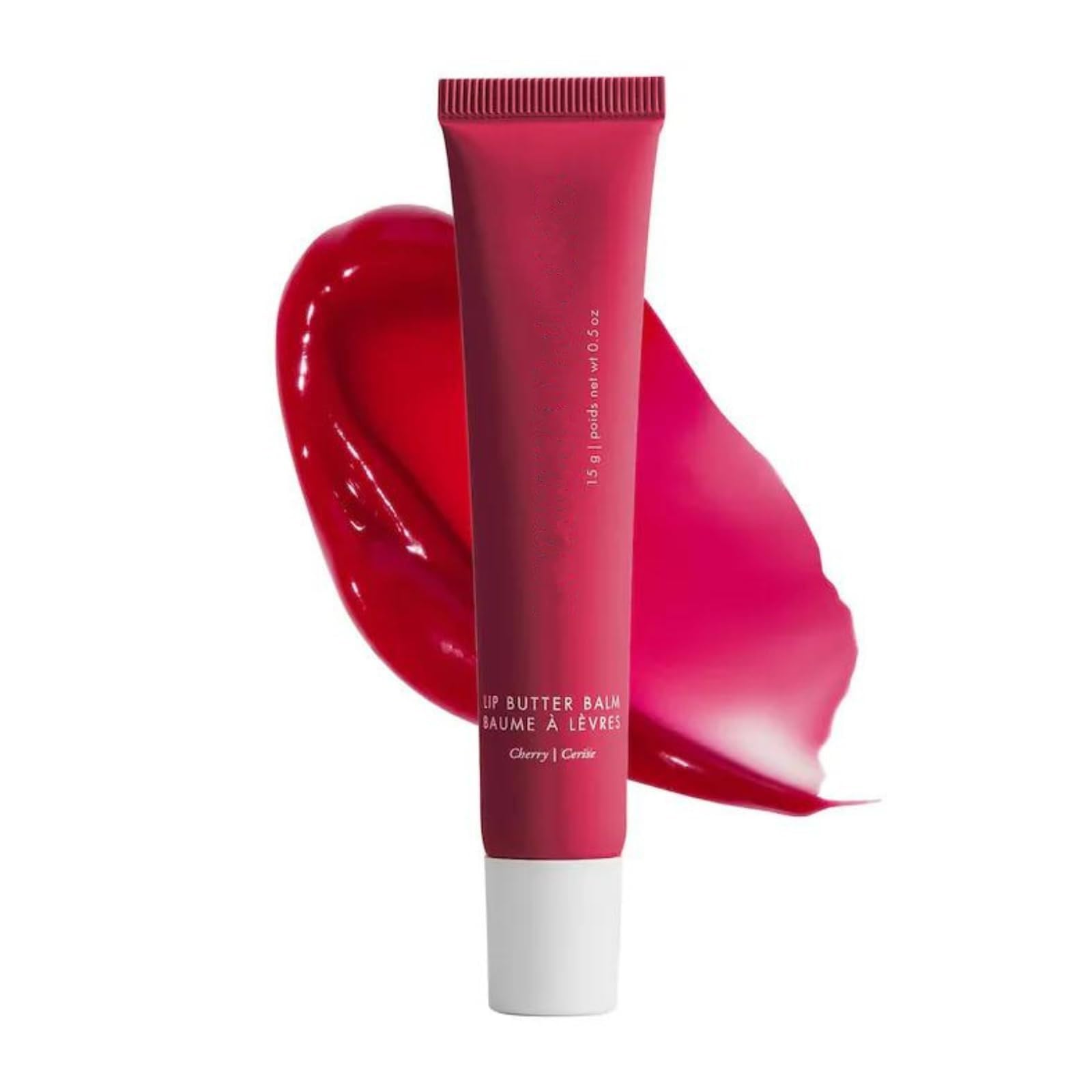 Summer Fridayss Lip Butter Balm, Summer Lip Balm Moisturizing Natural Lip Balms (Red), Moisturizes And Brightened, Contains Shea Butter, Lip Care For Dry Lips