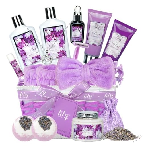 Mothers Day Gifts for Women 17-Piece Bath and Body Gift Set for Mom - Luxury Spa Gift Basket, Pampering Bath Set | Valentines Day, Birthday Gifts, Christmas Perfect Holiday Gift for Her