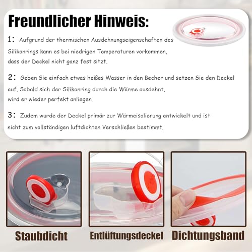 Foto von 700 ml Keramik Suppentasse mit Griff, Groß Jumbotasse Suppenschüssel mit Henkel Kaffeetasse, Kaffee Tee Müsli Becher Tasse Porzellan, Groß Suppentassen mit Henkel, für Haferflocken,Früchte, Dunkelgrün