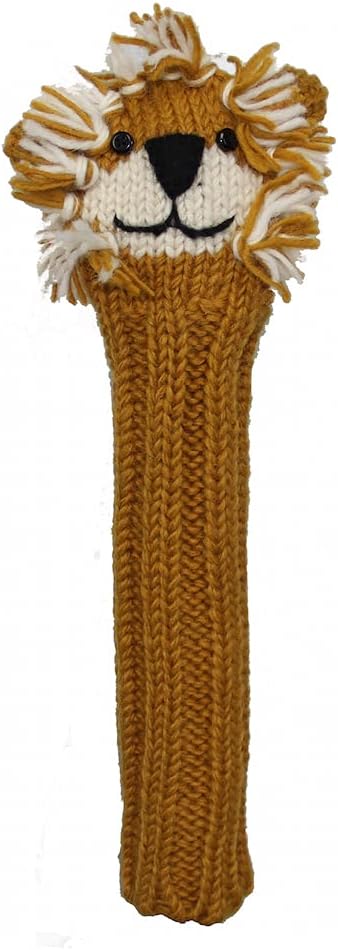 Sunfish Animal Knit Wool Hybrid Golf Headcover Lion