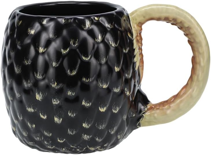 Miniatura 2 de Paladone Taza con forma de House of The Dragon  Taza de cerámica de 16.9 fl oz (17 fl oz)  Mercancía HOTD para los fans