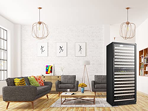 Lanbo Built-In Dual Zone Compressor Wine Cooler Refrigerator, 287 Bottle #TOP6