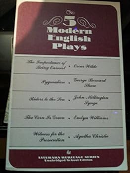 Paperback Five Modern English Plays Book