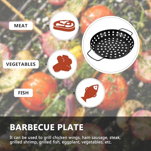 Plaque de cuisson perforée pour barbecue et grillades extérieures homogènes - 5