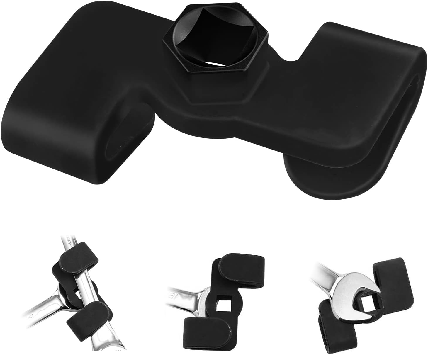 AQQHSAINWrench Extender for 1/2 Inch or 21 mm Hex Drive Wrench Conversion Driver Wrench Extension Tool for Cheater Bar Extend Wrenches to Leverage over Stubborn Nuts and Bolts