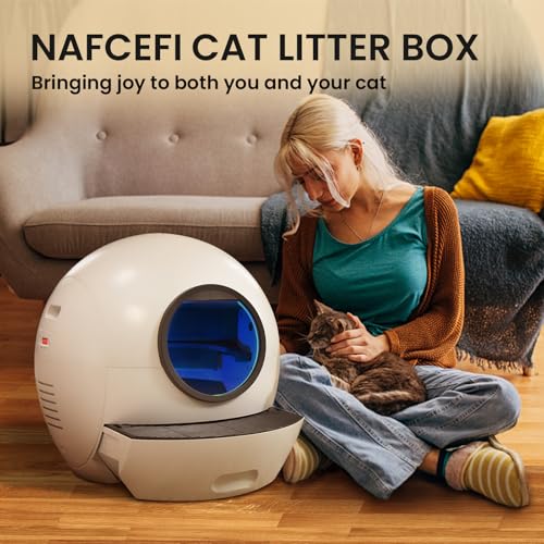 Nafcefi Self Cleaning Litter Box For Cats 2 Pack Cat Litter thumb #6