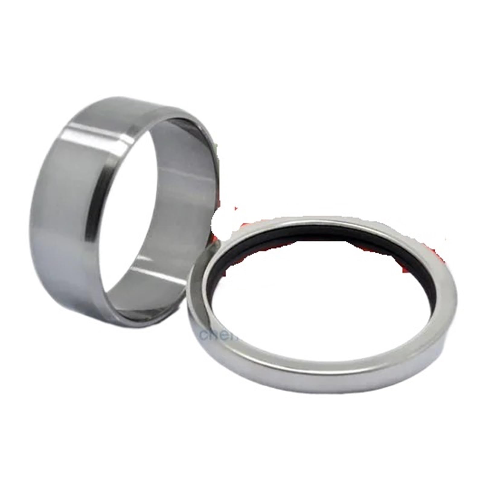 LEOTNNDQ 1pcs Screw Air Compressor Spare Parts 1pc PTFE Oil Seal & 1pc Shaft Sleeve 2pcs a kit