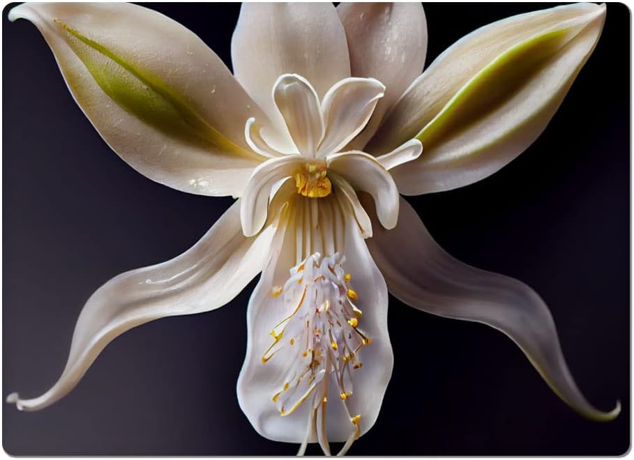 Orchid Design Car Magnet 2 PCS - Art Print Car Magnet - Flower Sticker