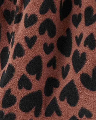 Carter's Baby girls' 3 Piece Little Vest Set, Hooded Heart/Stripe, 24m2