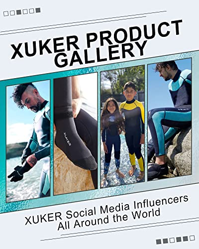 Image of XUKER 3mm Neoprene Water Socks for Beach Volleyball Sand Soccer Diving