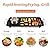 Timoau Electric Griddle Teppanyaki Grill, 20" BBQ Smokeless Grills, Nonstick Extra Large Cooking Plate for Pancake Barbecue, Indoor Outdoor Table Top Grill, Adjustable 5 Temperature Setting, Medium
