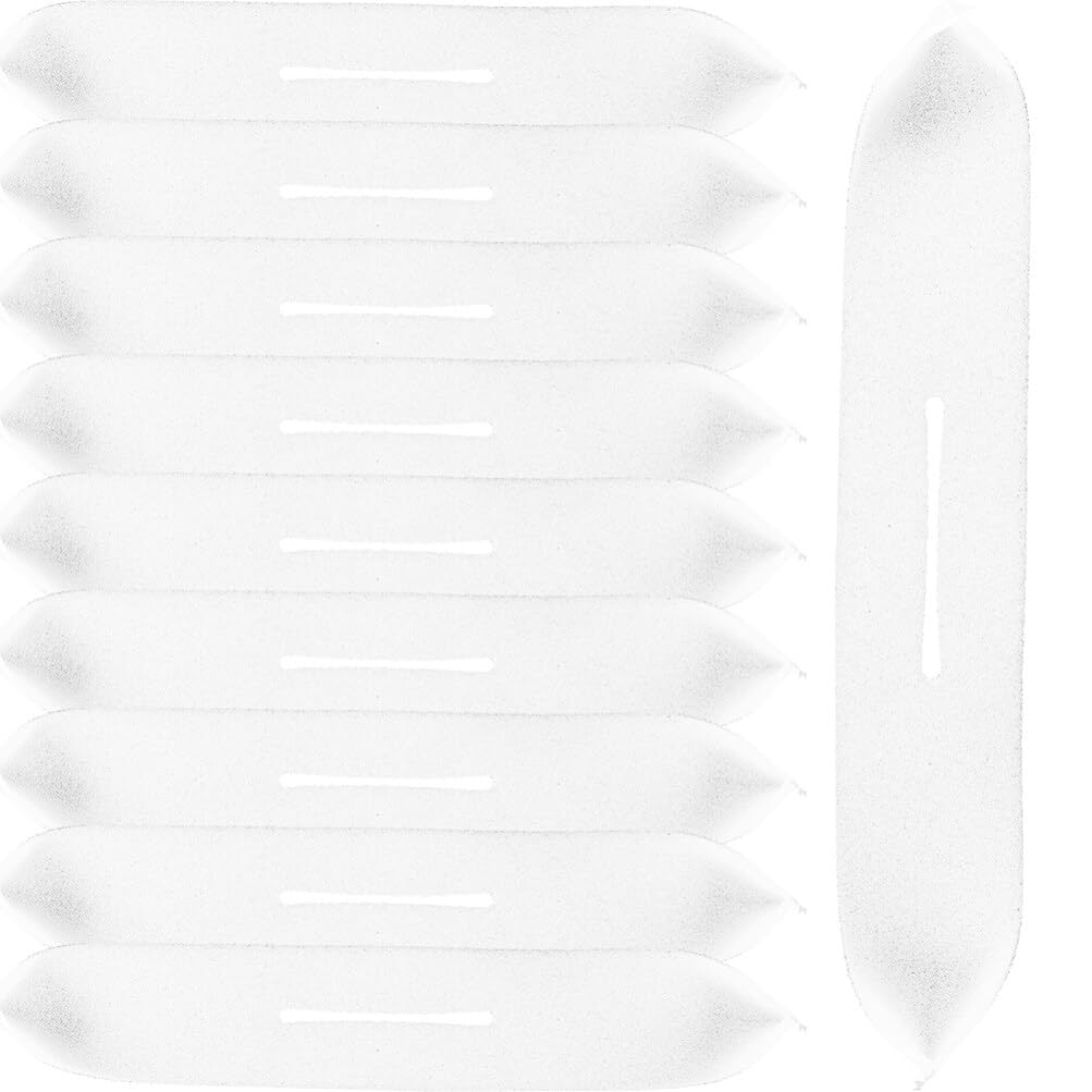 Housse en mousse pour cintre Uonlytech : lot de 50 protections blanches anti-pli pour vos robes