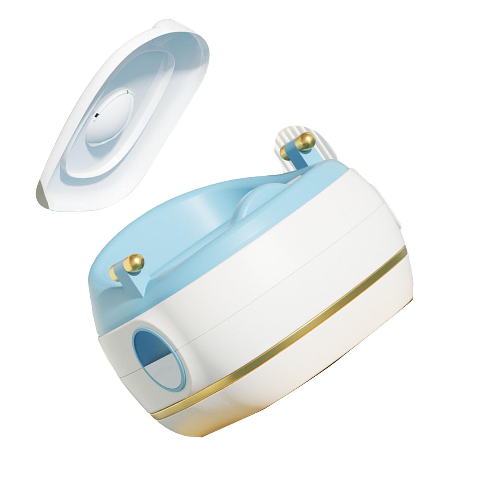 Vasino per Neonati Comodo WC Didattico 3 in 1 per Neonati e Bambini in Plastica (PVC blu)