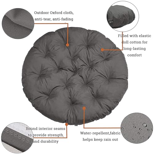 Coussinets de chaise œuf épais imperméables grand coussin de fauteuil suspendu - 6