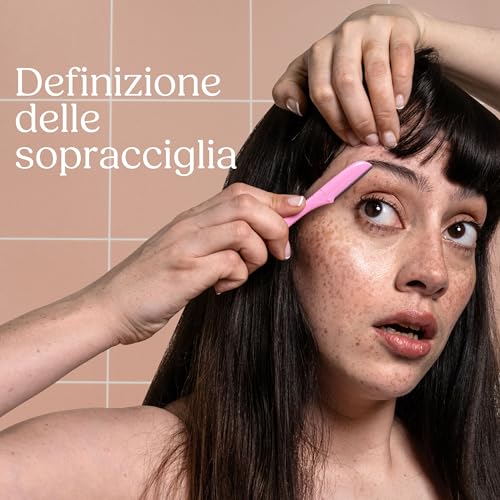 Wilkinson Sword Intuition Perfect Finish Eyebrow Shaper Rasoio Per Sopracciglia 5 Pz - 4