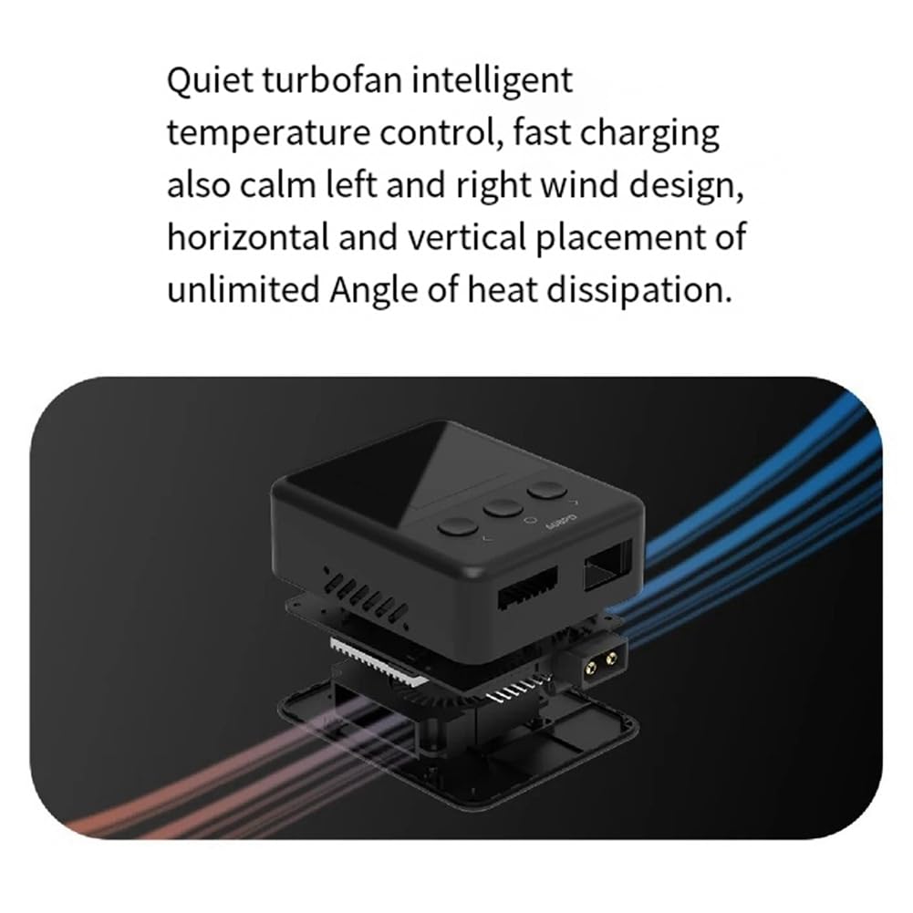 Chargeur Lipo Advanced 608PD pour Batteries RC - Charge Équilibrée et Décharge, Supporte Life/Lilon/LiPo/LiHV, 240W/10A DC, 140W/5A PD