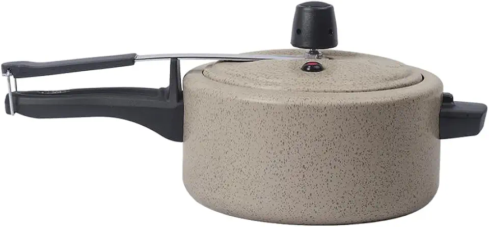 Brinox - Panela de Pressão Antiaderente Ceramic Life 3L Vapt - Vanilla