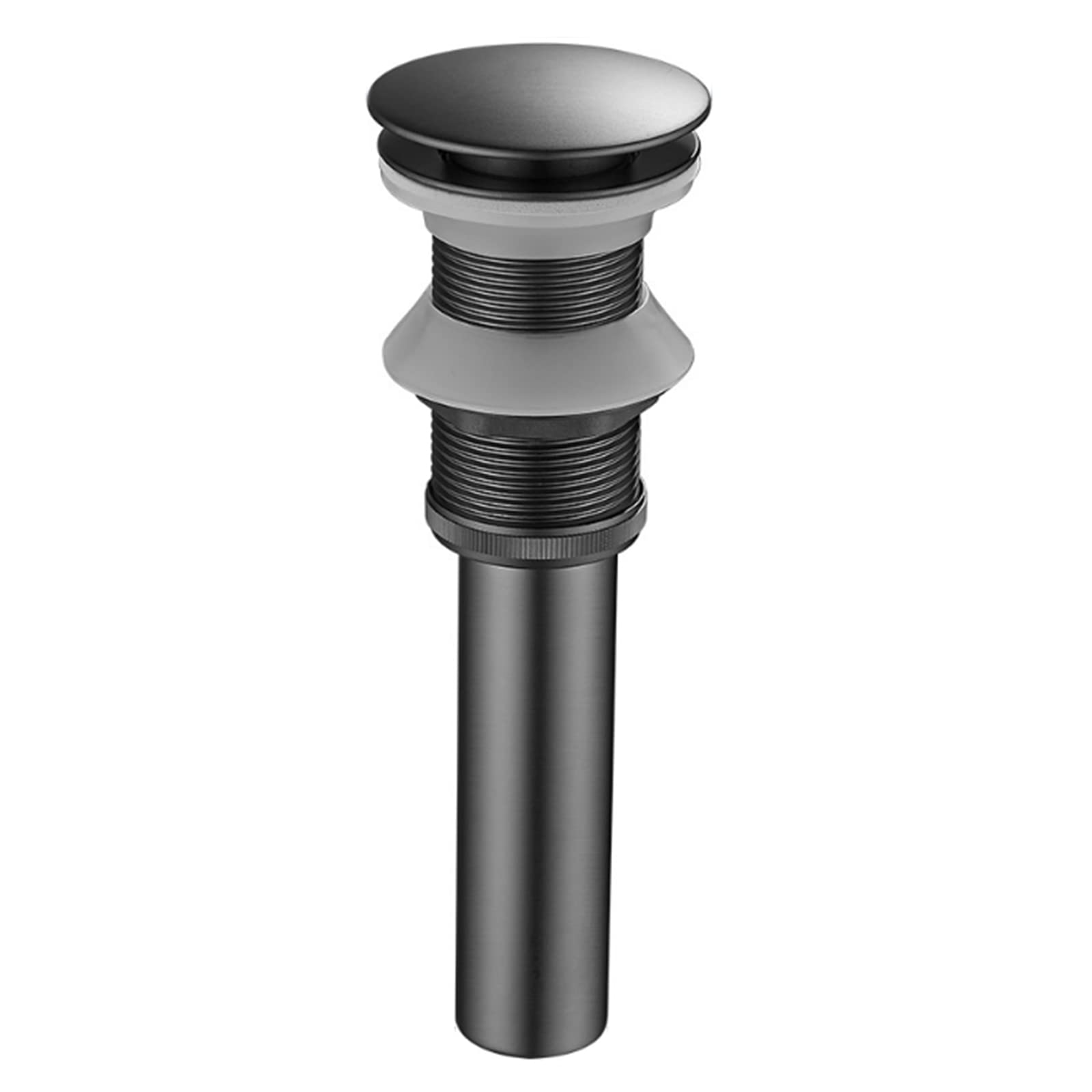 Bonde Lavabo sans Trop Plein Bonde de Vidage Lavabo Bonde Clic Clac Universelle Pop-Up 1 1/4" Laiton Pour Lavabo