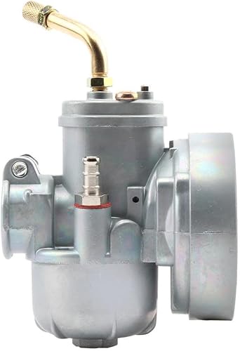Motorcycle Carburetor 17mm Compatible with Puch 17 Dax Moped Bike Replacement Carb Style 17mm