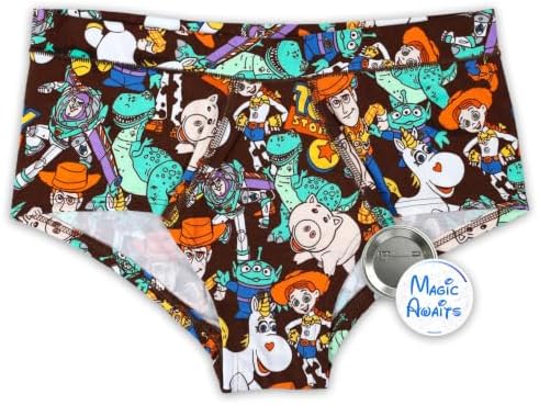 Toy Story Cheeky Brief Panties for Women Bundle - MeUndies Underwear Small image 4