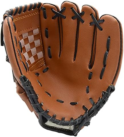 Baseball Glove for Kids Youth Adult, Softball Glove 9.5”-12.5” for Training and Beginner, Baseball Mitt Left Hand Glove, Right Hand Throw