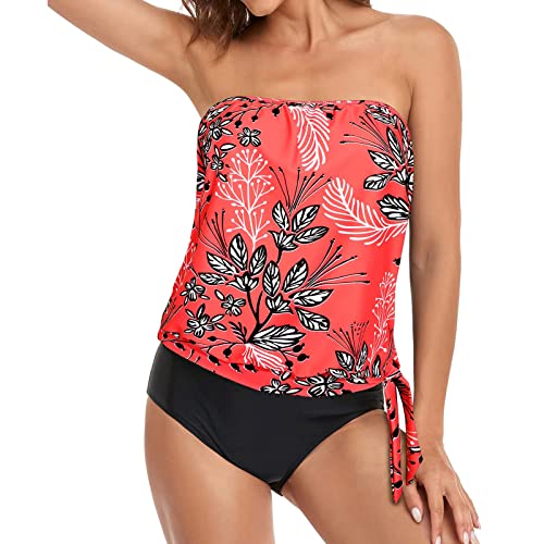 Maillot de bain tankini coupe ample pour dissimuler les rondeurs