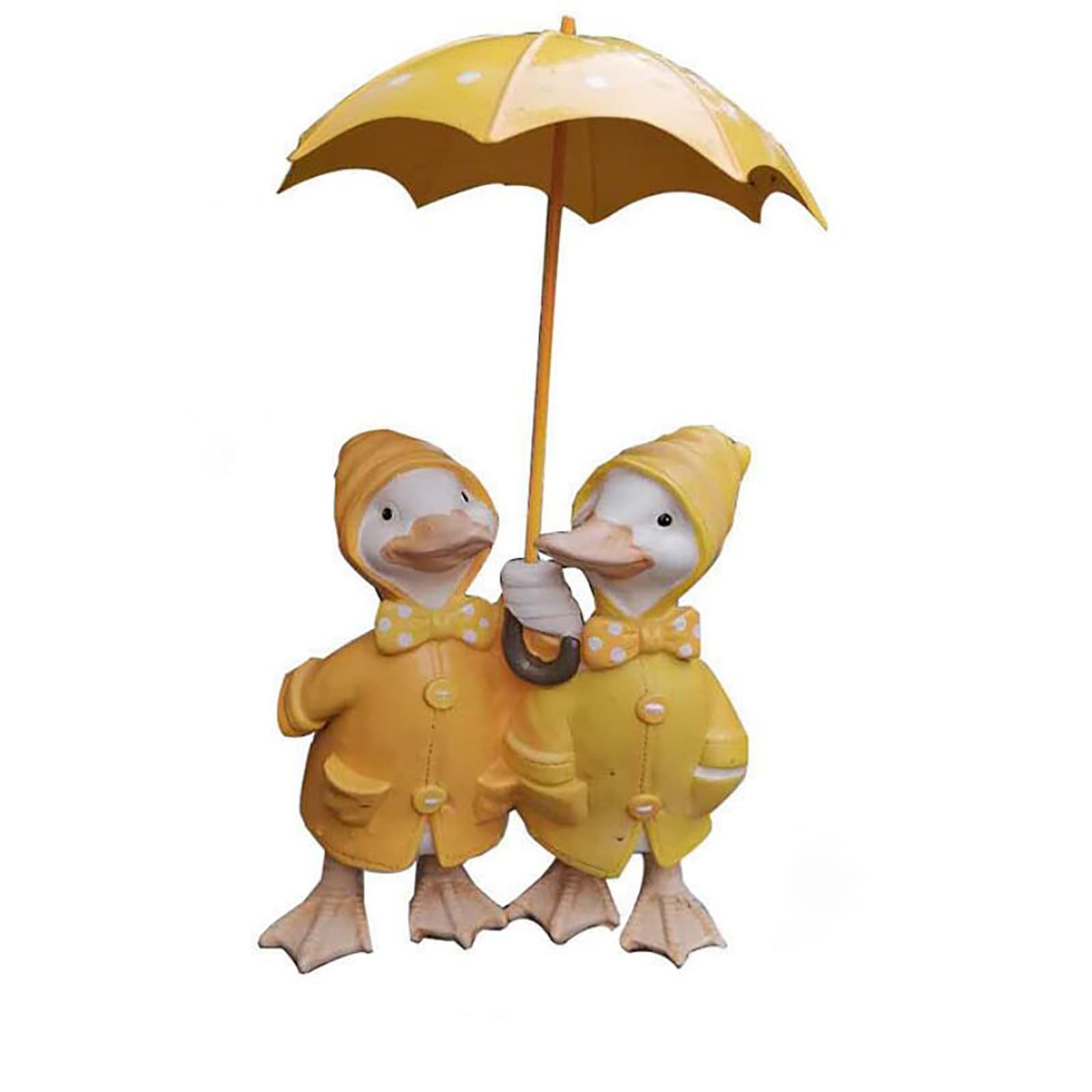 Akcesoria domowe Żywica Rzemiosło Zwierząt Parasol Kaczka Ozdoby Ogrodowe Ogród Ozdoby Ogrodowe Kreatywne Ozdoby do Salonu little surprise