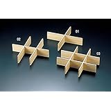 桐･おせち用重箱 6.5寸用仕切 2本組 27394