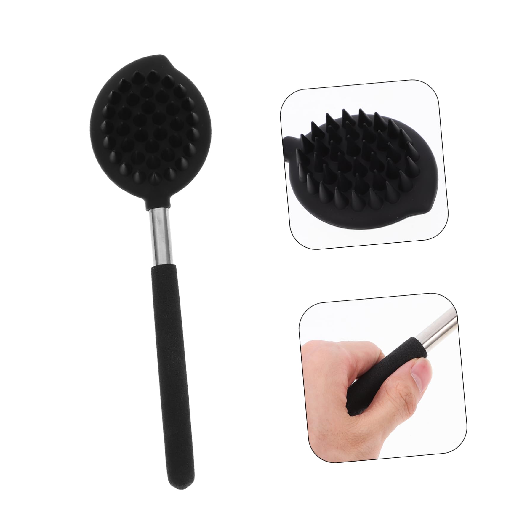 Baluue 5pezzi Massaggiante Silicone Per Scrubber Per Schiena Esfoliante e Massaggiante