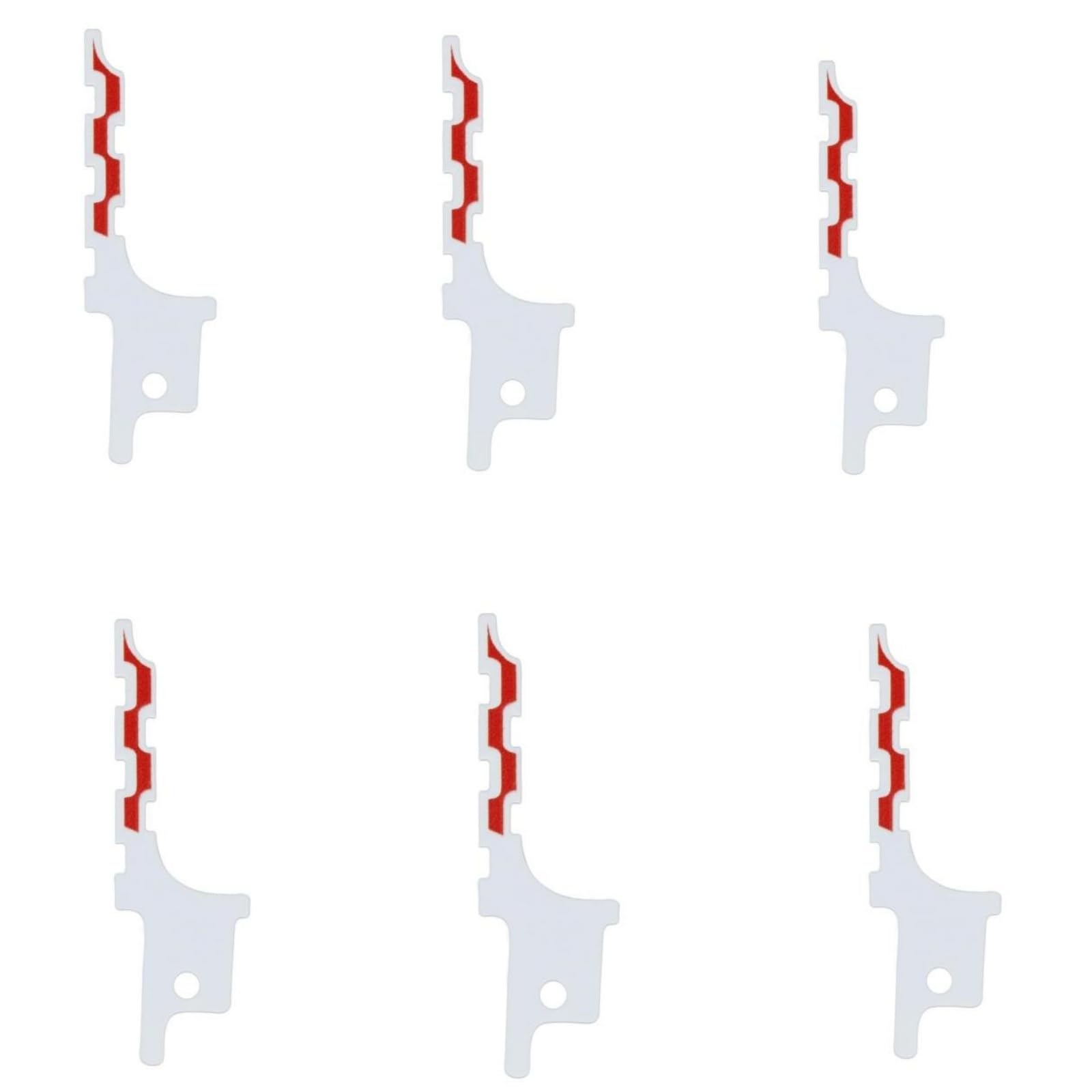 Ptazucv 6 Pcs 48-00-1640 for Milwaukee Electric Tool Drywall Reciprocating Saw Blade,Drywall Access Sawzall Blade, Drywall Cutting Blade Non-Sharp