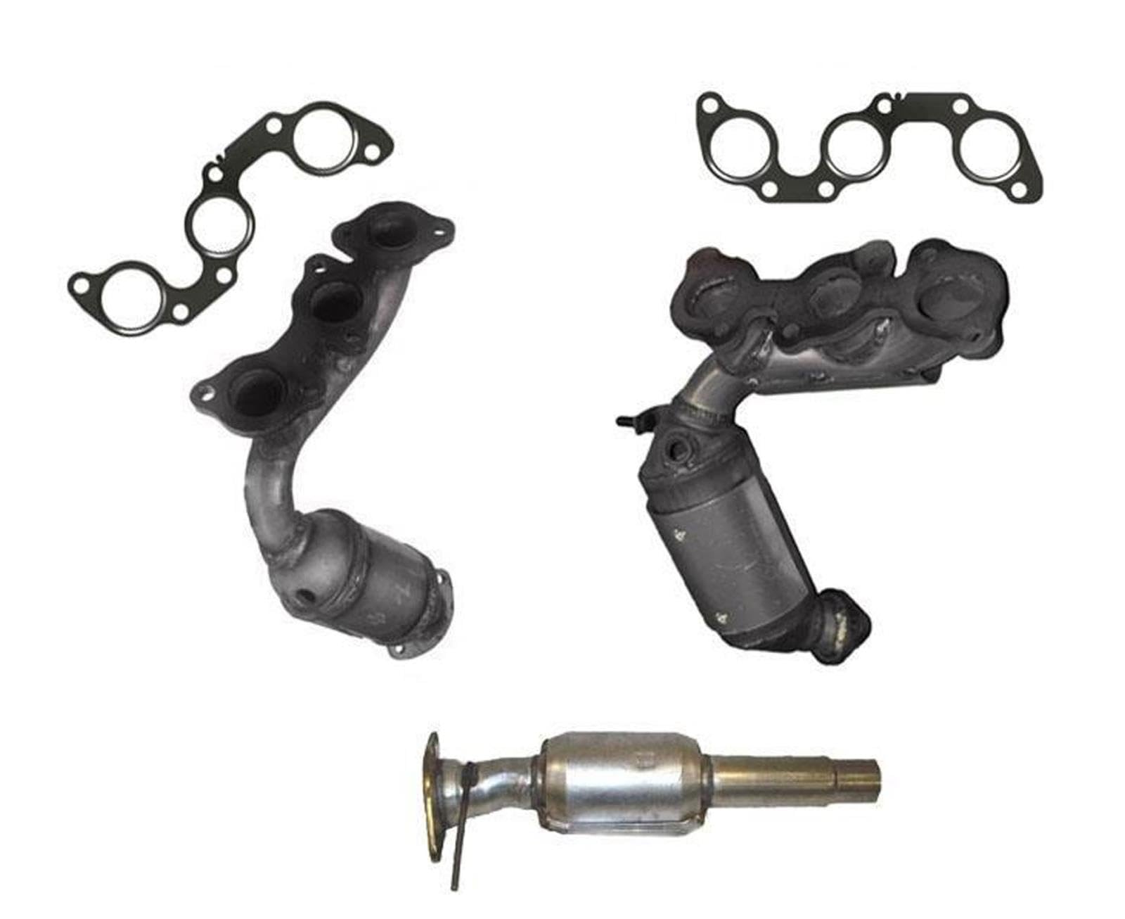 Direct-Fit Catalytic Converter - Left & Right Set For Toyota Sienna 2004-2006 & Highlander 2004-2007 3.3L V6 (EPA Compliant, Not CARB)