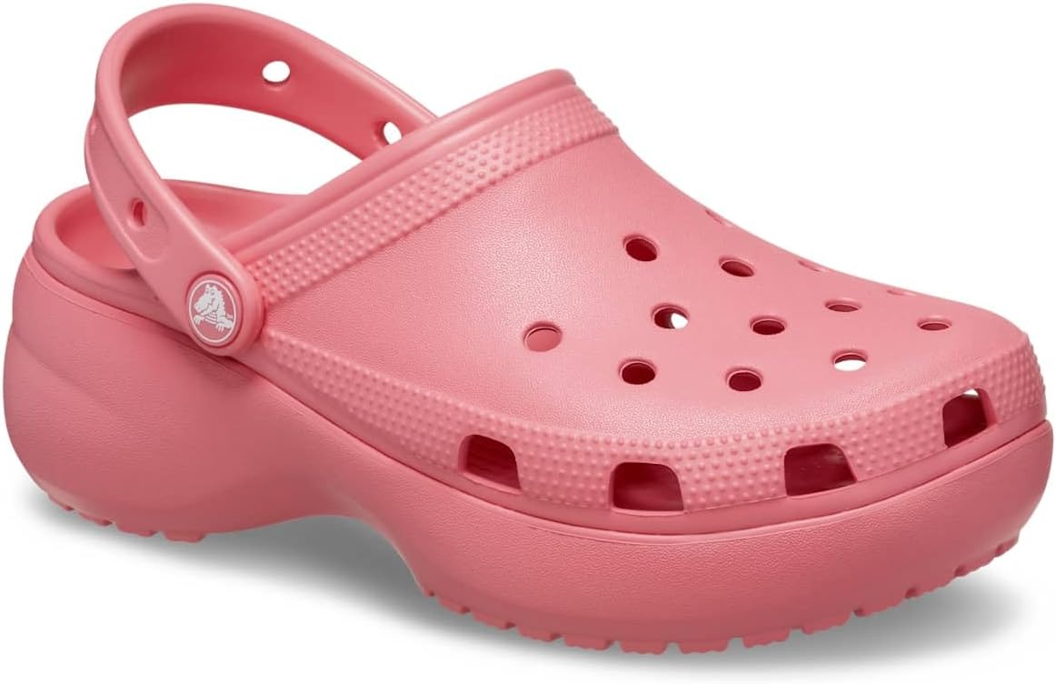 Crocs Women's Classic Platform Clog W, Hot Blush, 9