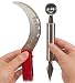 CHERRY REBEL Watermelon Slicer and Server. The Best Melon Cutter Corer Knife & Tongs in 1 Utensil + Melon Baller Scoop and Carver. Non-Slip Handle. 304 Stainless Steel. Lifetime Replacement Warranty