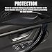 WEILEITE Interior Inner Door Pull Sticky Handle Melting Cover Fix Fit for BMW 3 4 Series 316,318,320,328,330,335,M3 F30/F31/F34/F80 2012-2018 418,420,428,430,435,440,M4 F32/F33/F36/F82/F83 2013-2019
