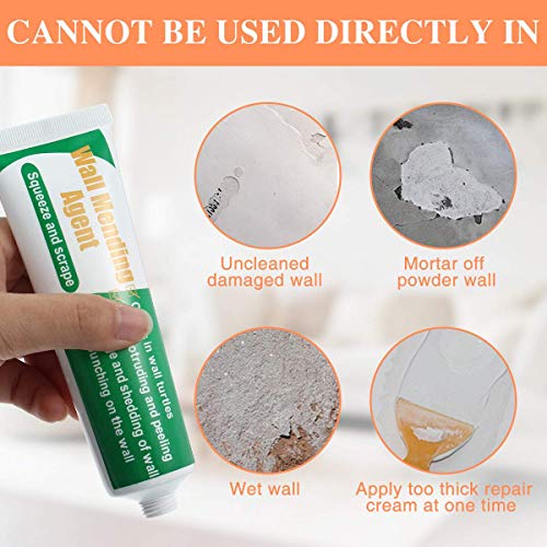 Drywall Patch, ARTISTORE Wall Mending Agent, Quick & Easy Hole Filling Solution-Wall, Wood, Plaster Repair Kit for Home Office School - Self-Adhesive (100g)