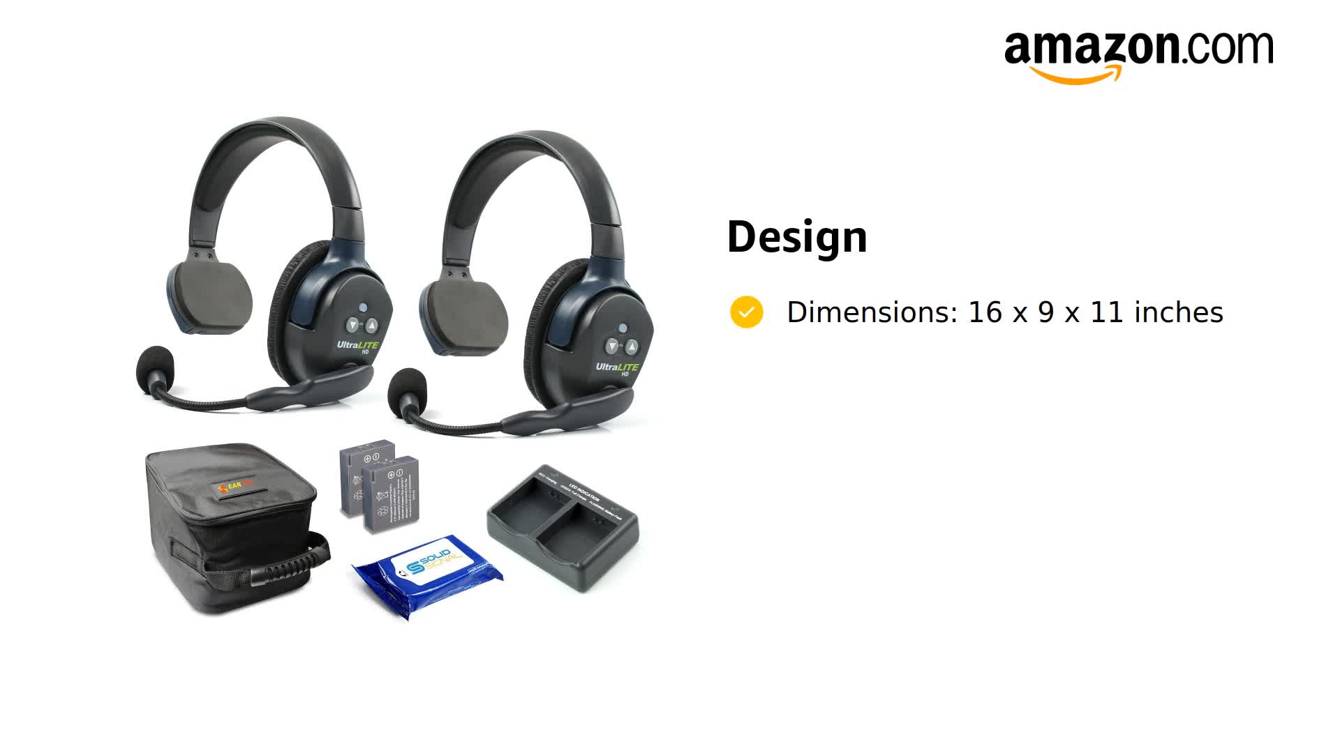 Amazon.com: Eartec UL2S Ultralite HD Wireless Intercom Headset