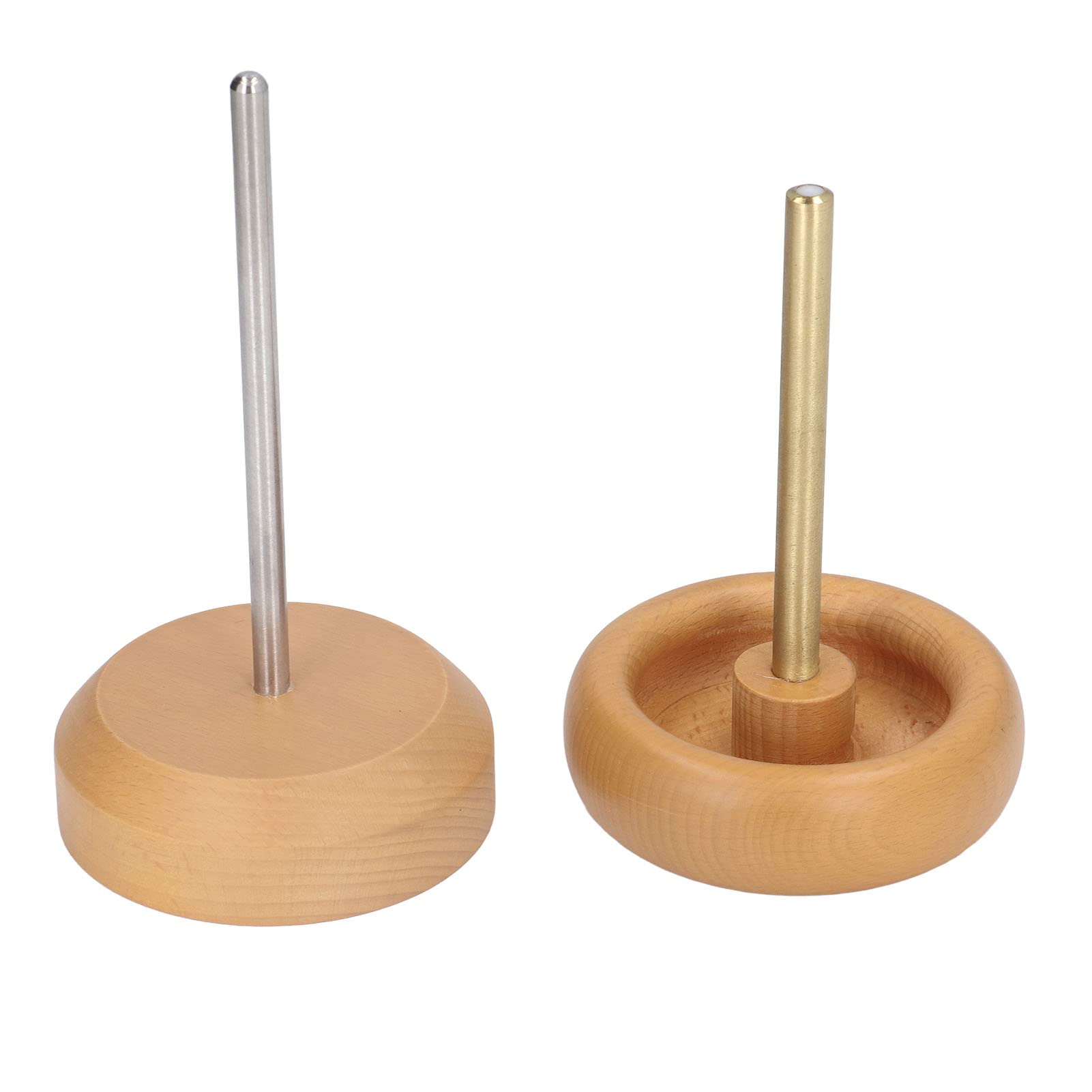 XHTLLO Wooden DIY Bead Spinner Kit for Jewelry Crafts, Rotatable Manual Beading Device with Accessories, Pine Material Fast with Beads, Threading Tools, for Bracelets, Necklaces, Pendants