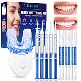 Kit Blanchiment Dentaire Professionnel,5 blanchisseur de dents,3 Pièce stylos de Blanchime...