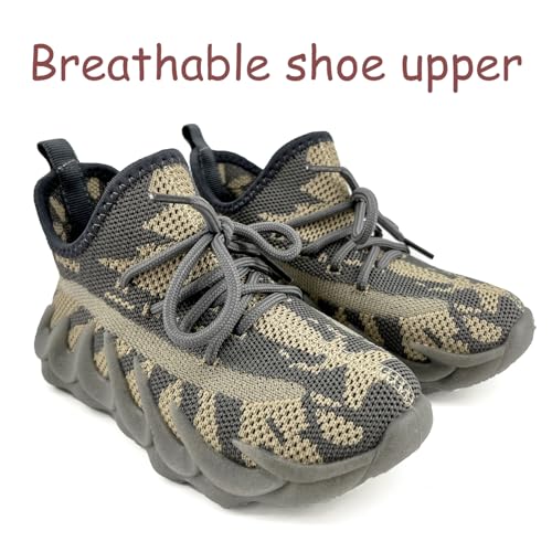 Kids Outdoor Sneakers Boys Non Slip Running Shoes Girls Walking Shoe Athletic Sports Tennis Shoes for Boys(Toddler/Little Kid/Big Kid)3