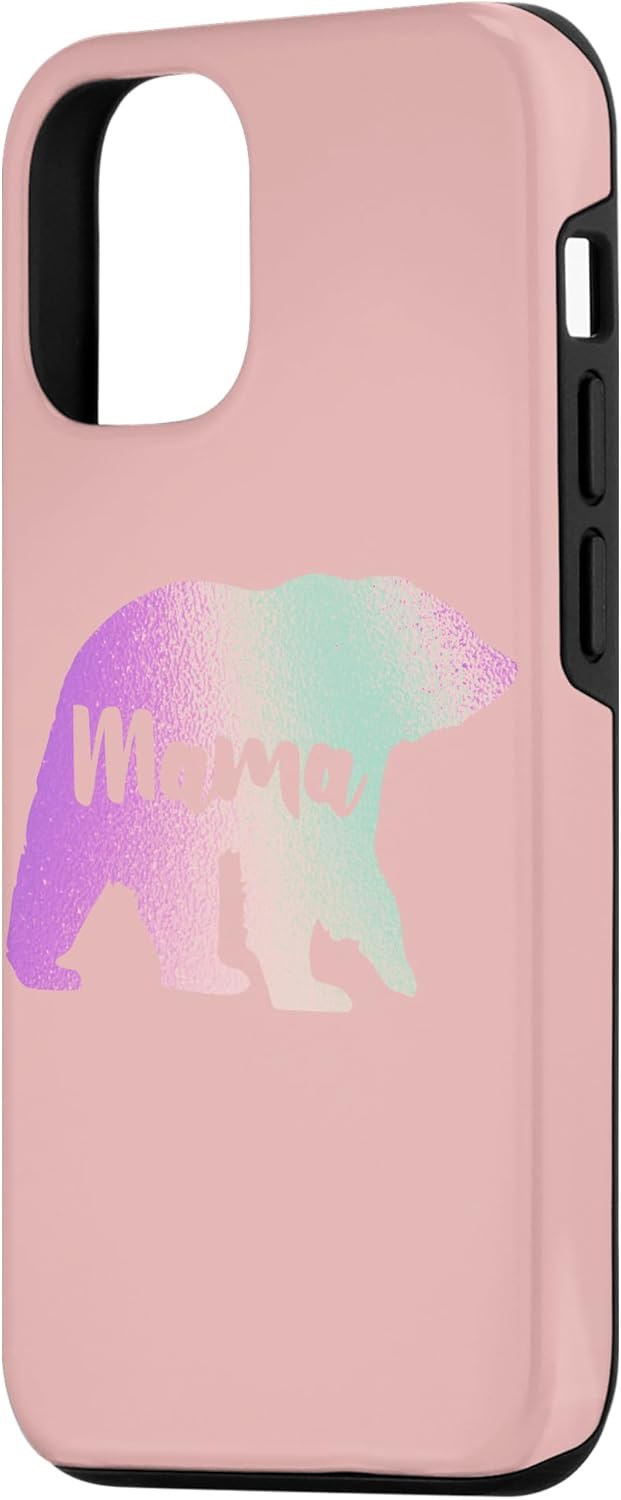 iPhone 14 Pro Rainbow Mama Bear Rose Case