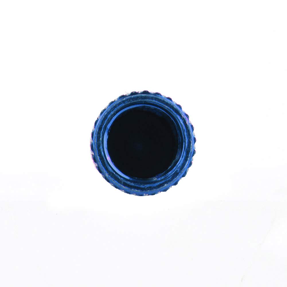 10Pcs Aluminum Oy Tire Valve Stem for Valve Black Valve for Tire le and Stylish Valve Accessories (Blue)
