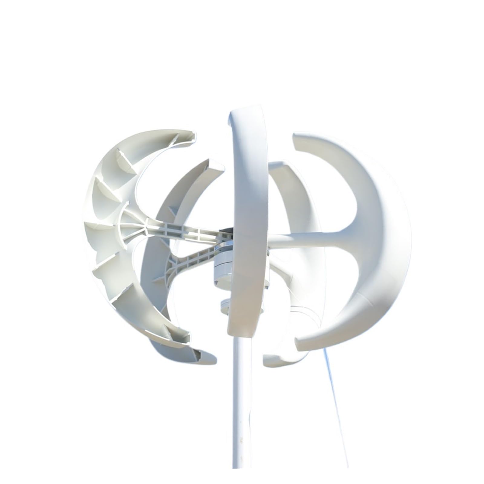 Joliane Bianco Low Noise Windmill 1000W Vertical Axis Wind Turbine Nerator 12V 24V 48V For Home Use For Home Use(,48V)