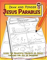 Draw and Ponder Jesus Parables: Create your own Comic Strips for Kids | A Bible Activity Book and Reflection for Kids in Comic Book Style B0CVX15P9N Book Cover
