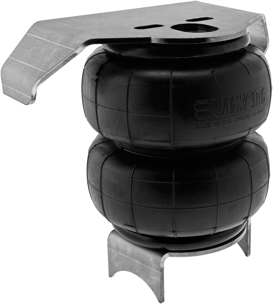 Vixen Air Suspension Kit for Truck/Car Bag/Air Ride/Spring.On Board System- 200psi Compressor, 4 Gallon Tank. For Boat Lift,Towing,Lowering,Leveling Bags,Onboard Train Horn,Semi/SUVVXX2CM0126/4841B/BB