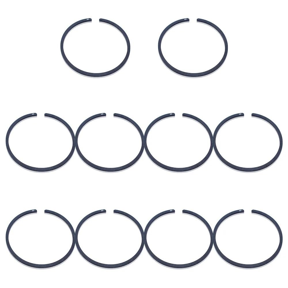 Yhfias One Color 10Pcs 45Mm X 1.2Mm Piston Rings Fit For H 345 346Xp 353 350 351 Chainsaw Part 537253002