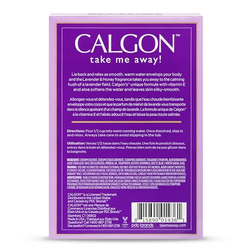 Calgon Ultra-Moisturizing Bath Beads, Lavender & Honey, 30 oz